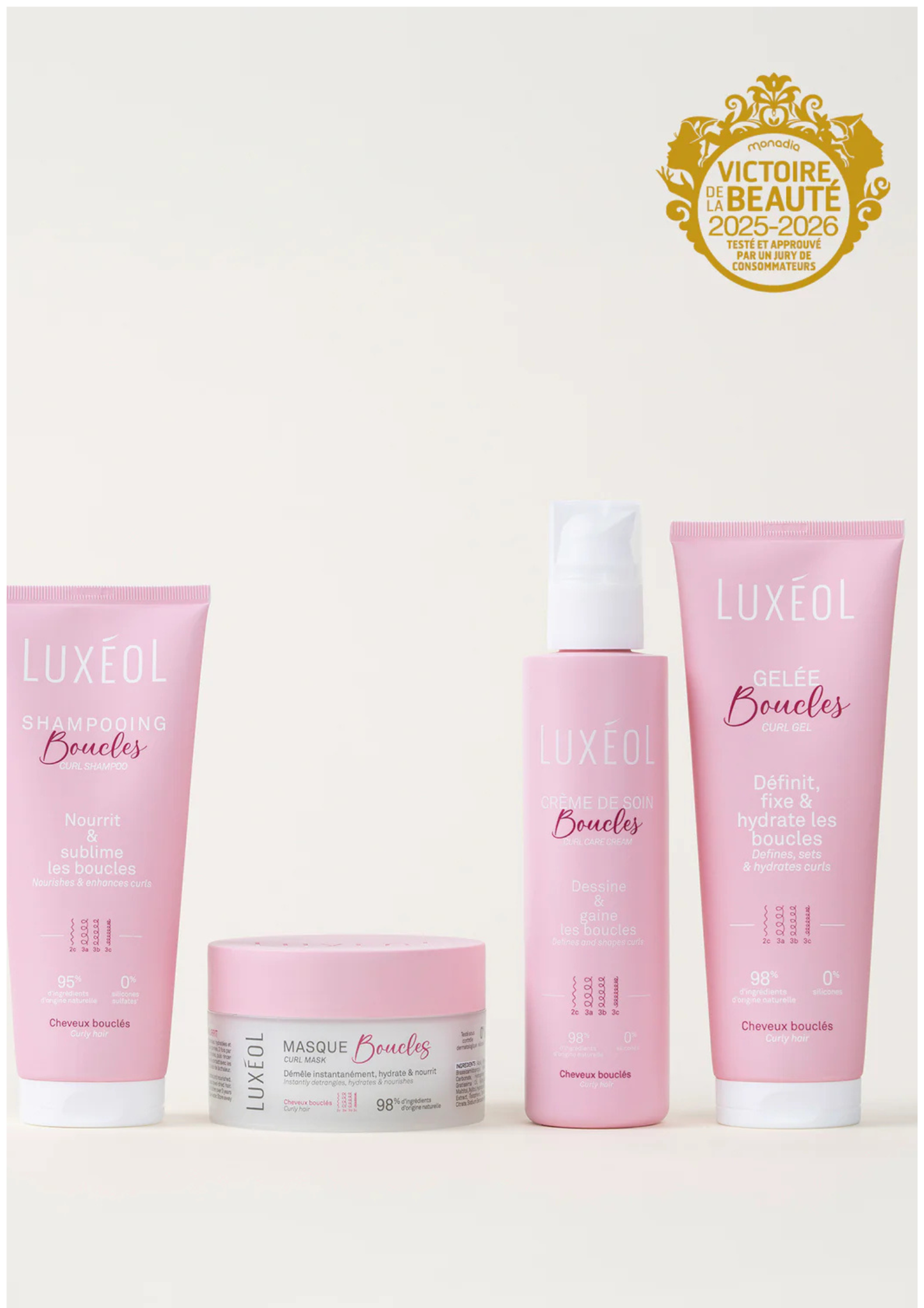 Où trouver la gamme cheveux bouclés LUXEOL ?