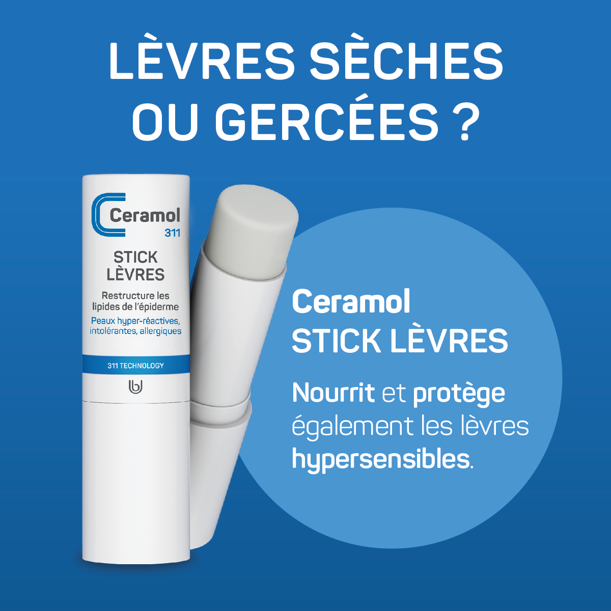 Où trouver les sticks lèvres Ceramol sur Le Havre