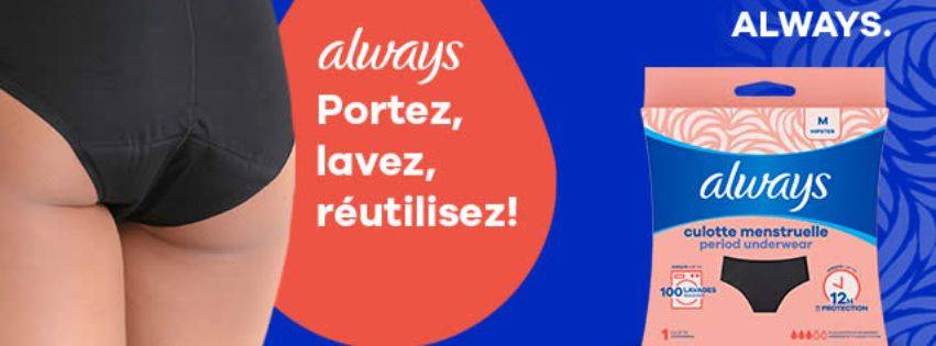 culotte menstruelle always