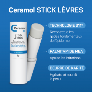 Où trouver les sticks lèvres Ceramol sur Le Havre